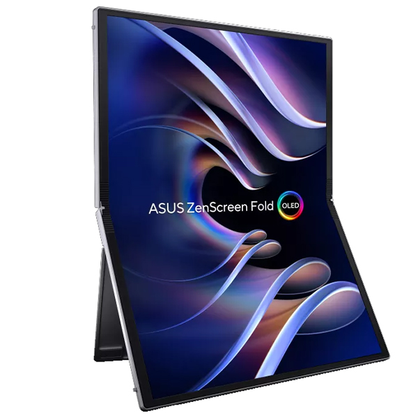 مانیتور ایسوس MQ17QH قابل حمل تاشو سری ZenScreen Fold OLED