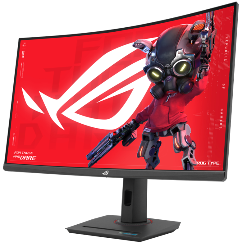 مانیتور ایسوس XG32WCMS گیمینگ خمیده 32 اینچ سری ROG Strix