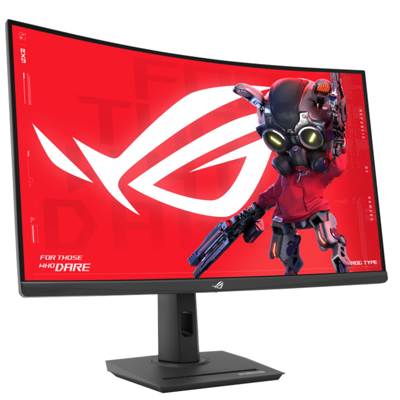 مانیتور ایسوس XG32WCMS گیمینگ خمیده 32 اینچ سری ROG Strix